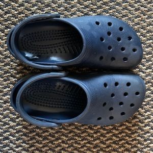 Navy Blue Crocs